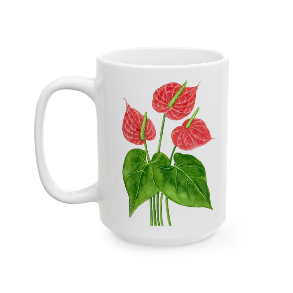 Flower Mug, (11oz, 15oz)