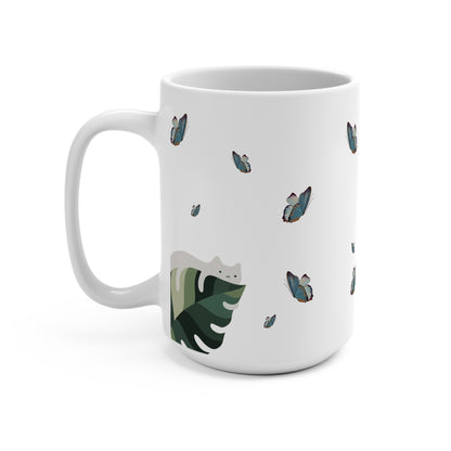 Butterfly N Cats  Mug 15oz