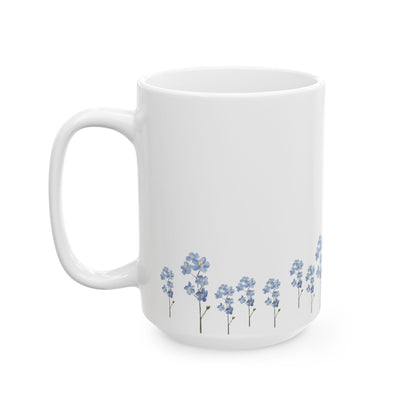 Flower Mug, (11oz, 15oz)