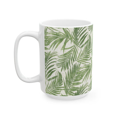 Palm tree mug(11oz, 15oz)