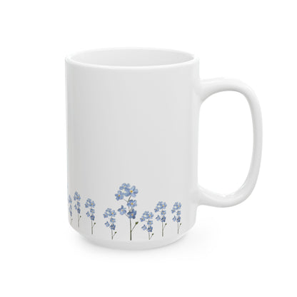 Flower Mug, (11oz, 15oz)