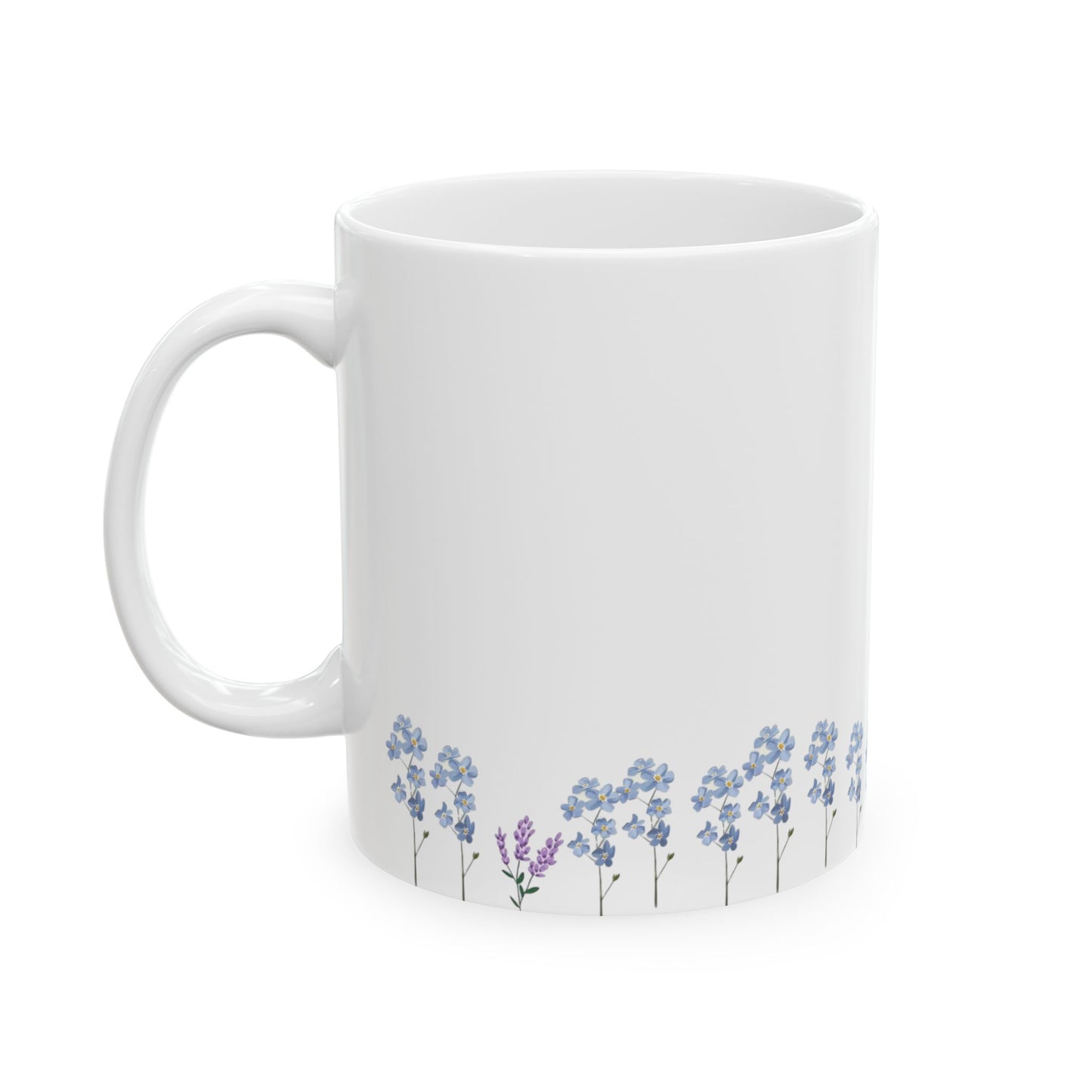 Copy of flower Mug, (11oz, 15oz)