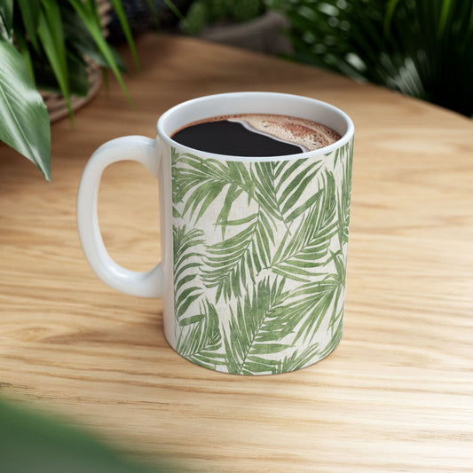 Palm tree mug(11oz, 15oz)