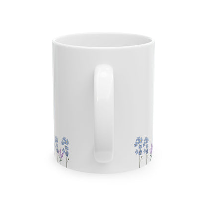 Flower Mug, (11oz, 15oz)