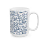 Dog Desing Mug, (11oz, 15oz)