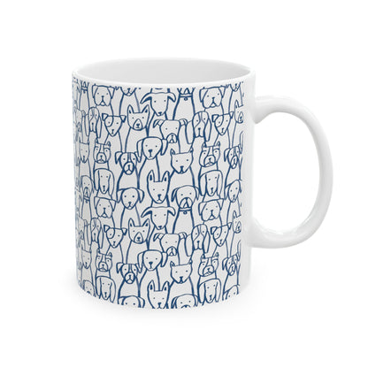 Dog Desing Mug, (11oz, 15oz)