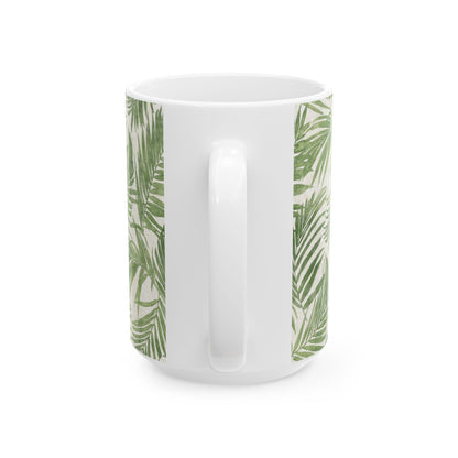 Palm tree mug(11oz, 15oz)