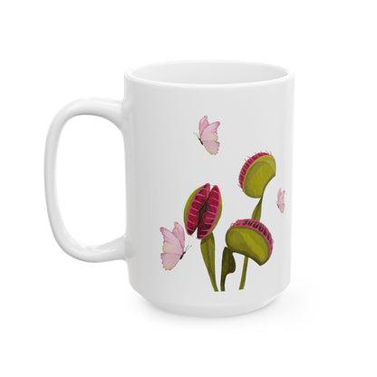 Flower Mug, (11oz, 15oz)