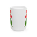 Flower Mug, (11oz, 15oz)