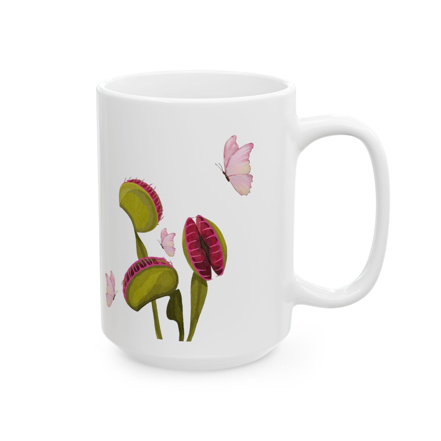 Flower Mug, (11oz, 15oz)