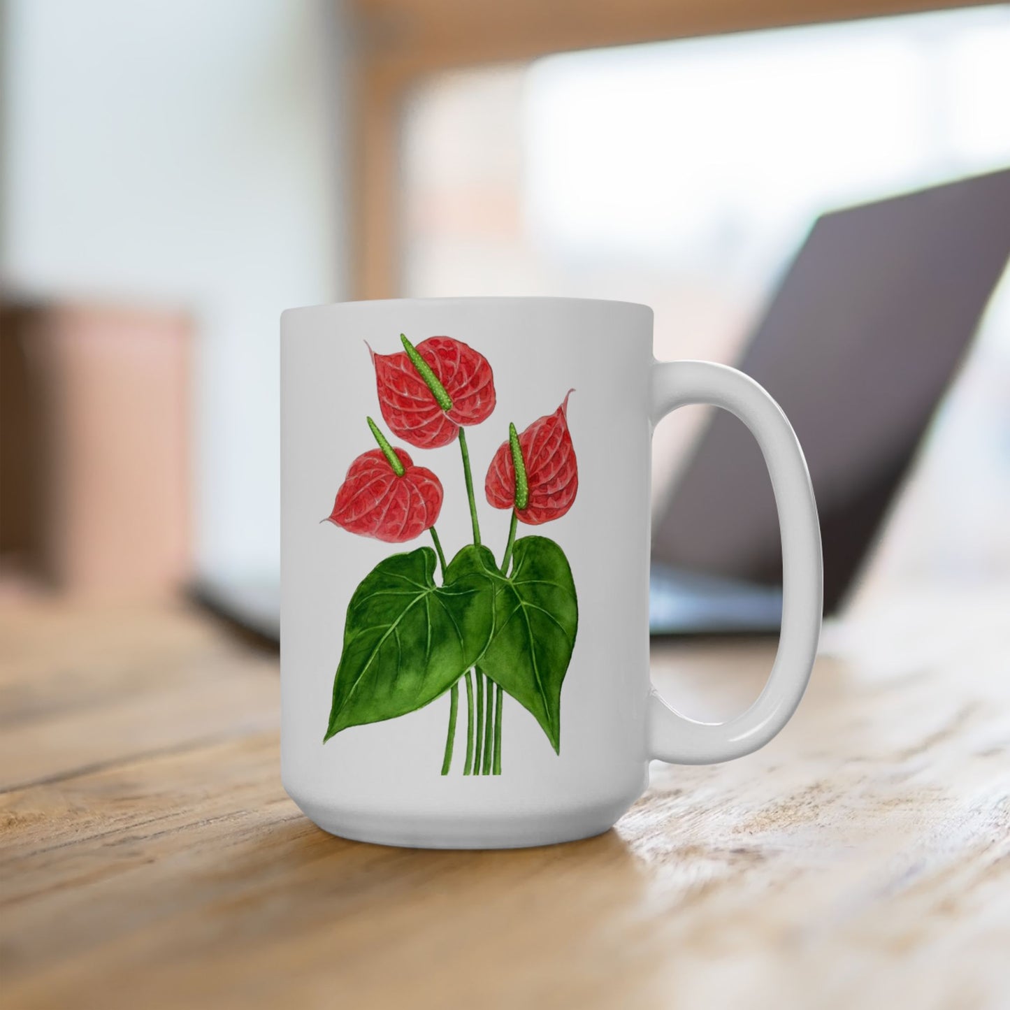 Flower Mug, (11oz, 15oz)