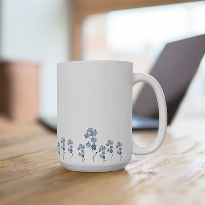 Flower Mug, (11oz, 15oz)