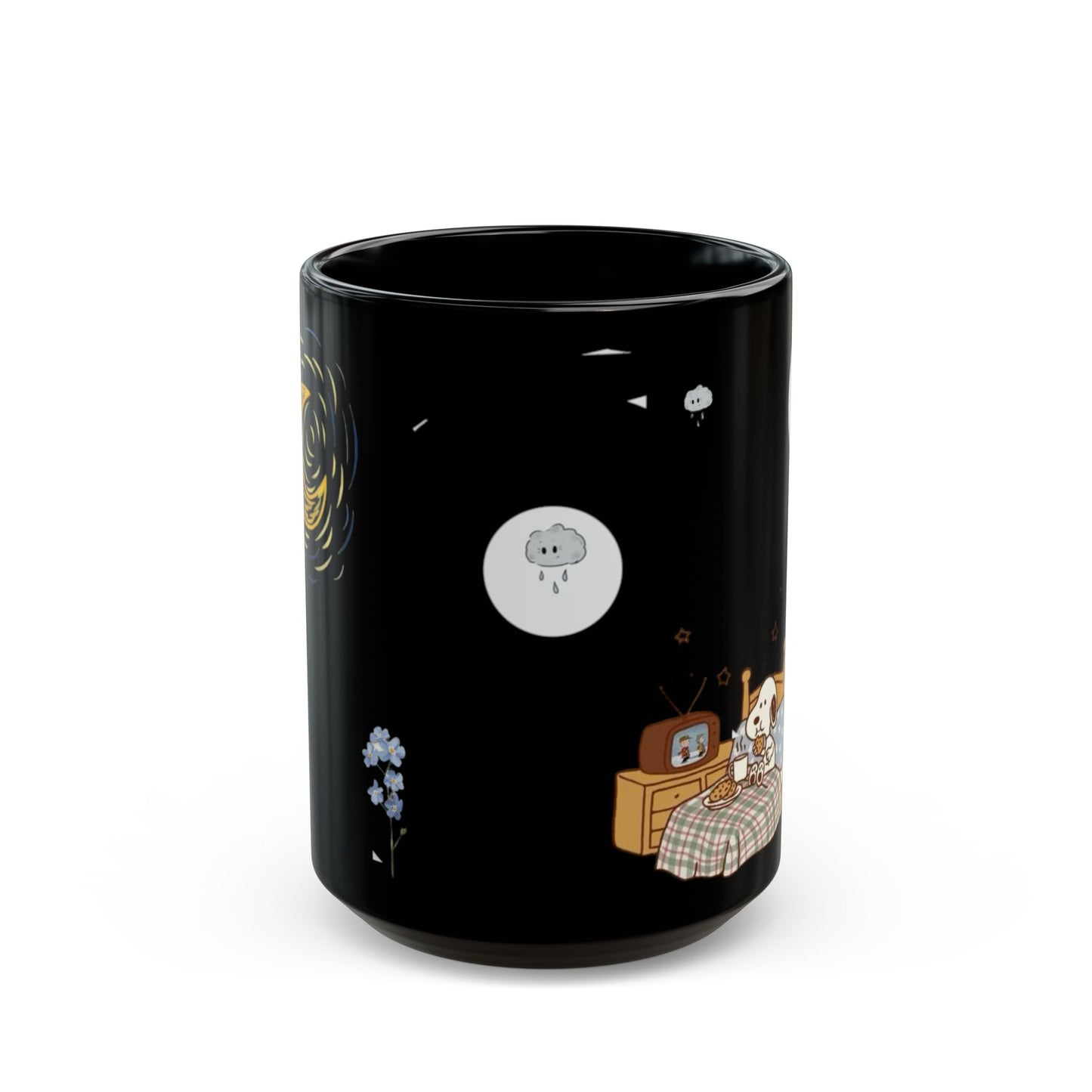 Cute Black Mug (11oz, 15oz)