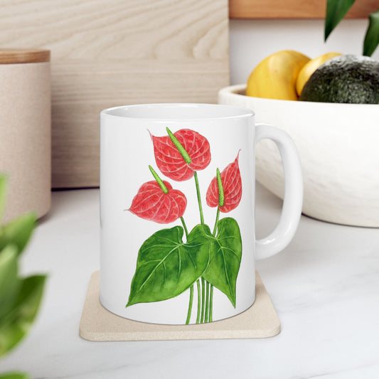 Flower Mug, (11oz, 15oz)