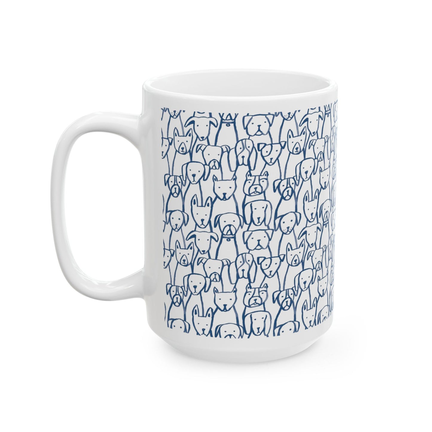 Dog Desing Mug, (11oz, 15oz)