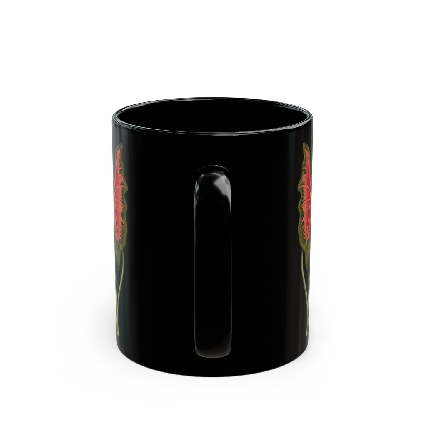 Black Flower Mug (11oz, 15oz)