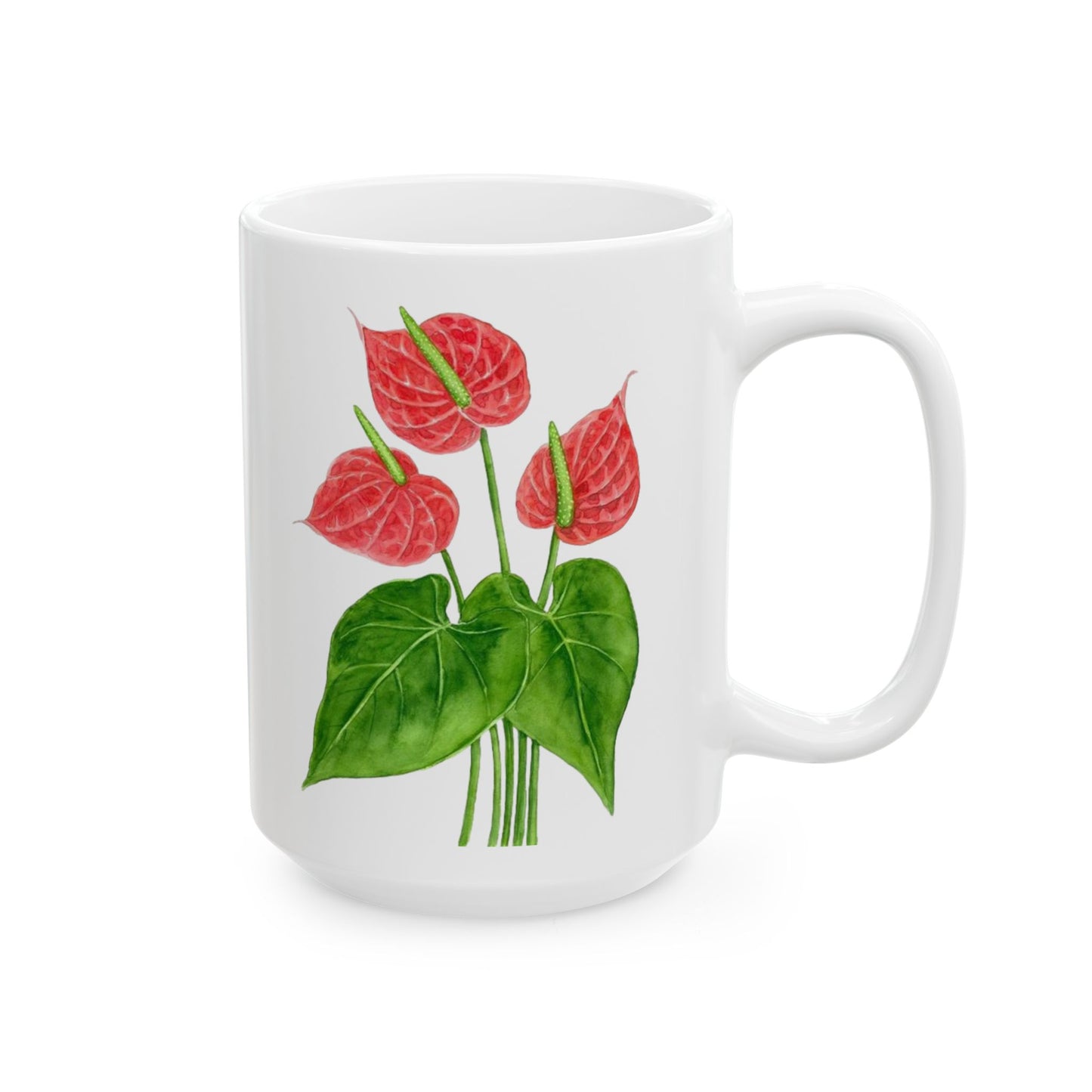 Flower Mug, (11oz, 15oz)